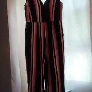 Stripped ladies jumpsuit